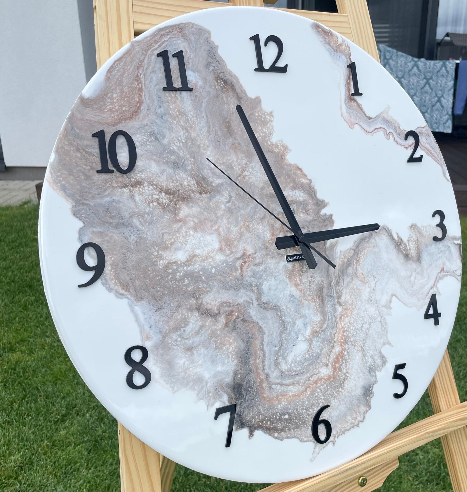 Laikrodis "Marmuras" 50cm - Image 14