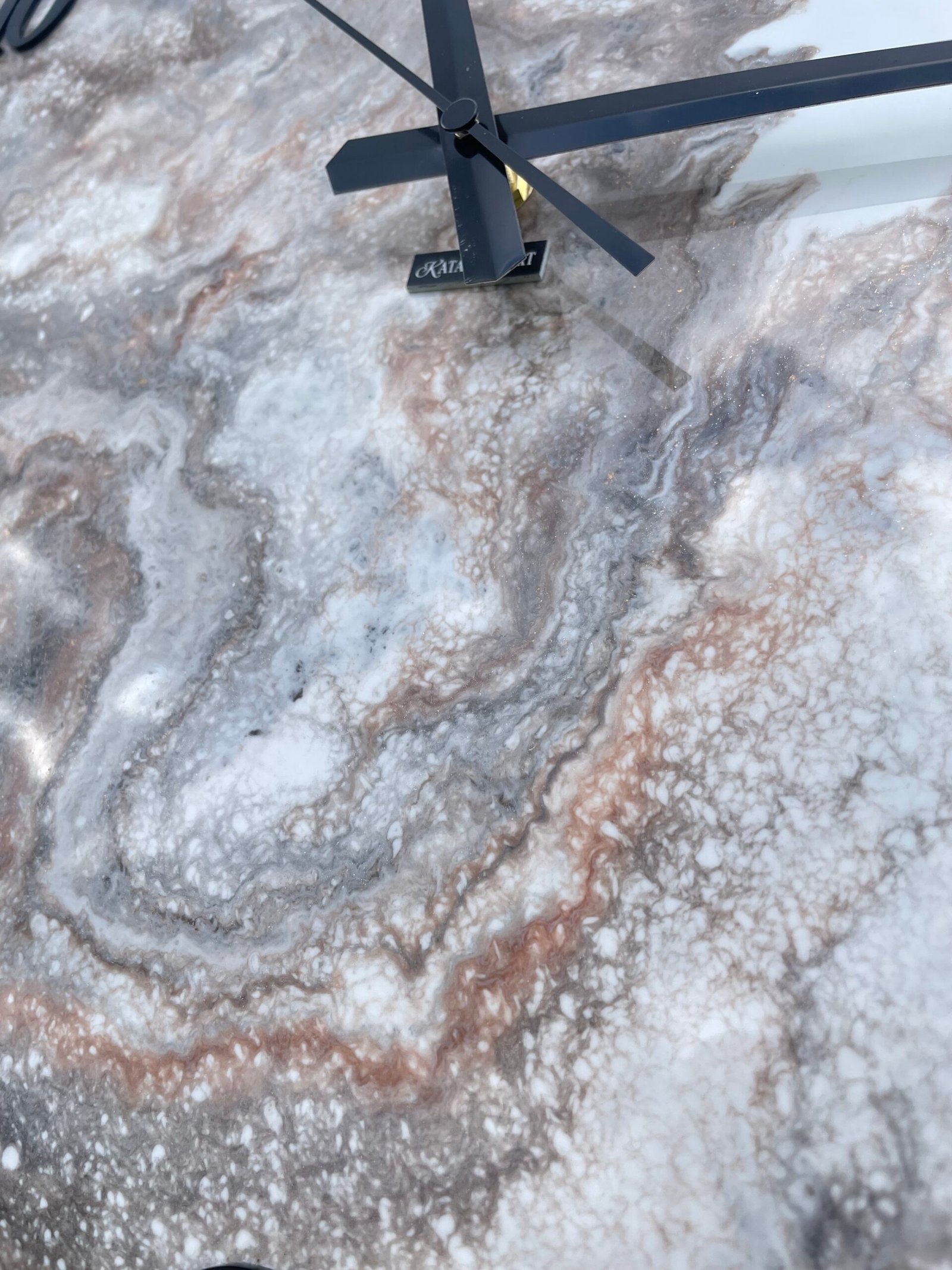 Laikrodis "Marmuras" 50cm - Image 7