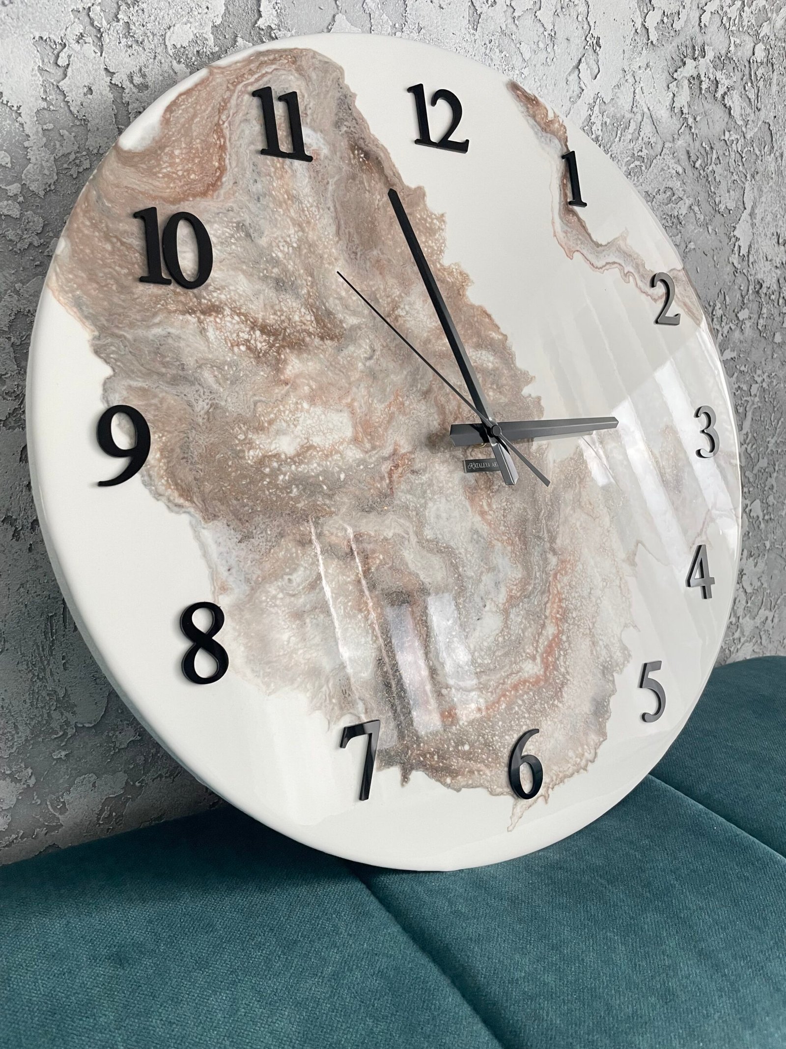 Laikrodis "Marmuras" 50cm - Image 6