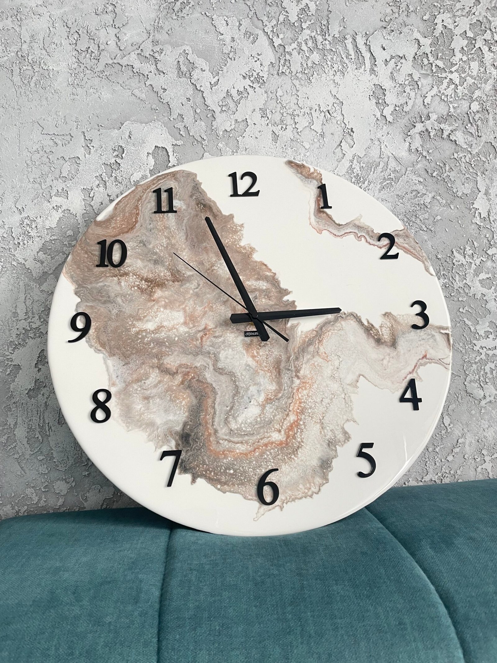 Laikrodis "Marmuras" 50cm - Image 5