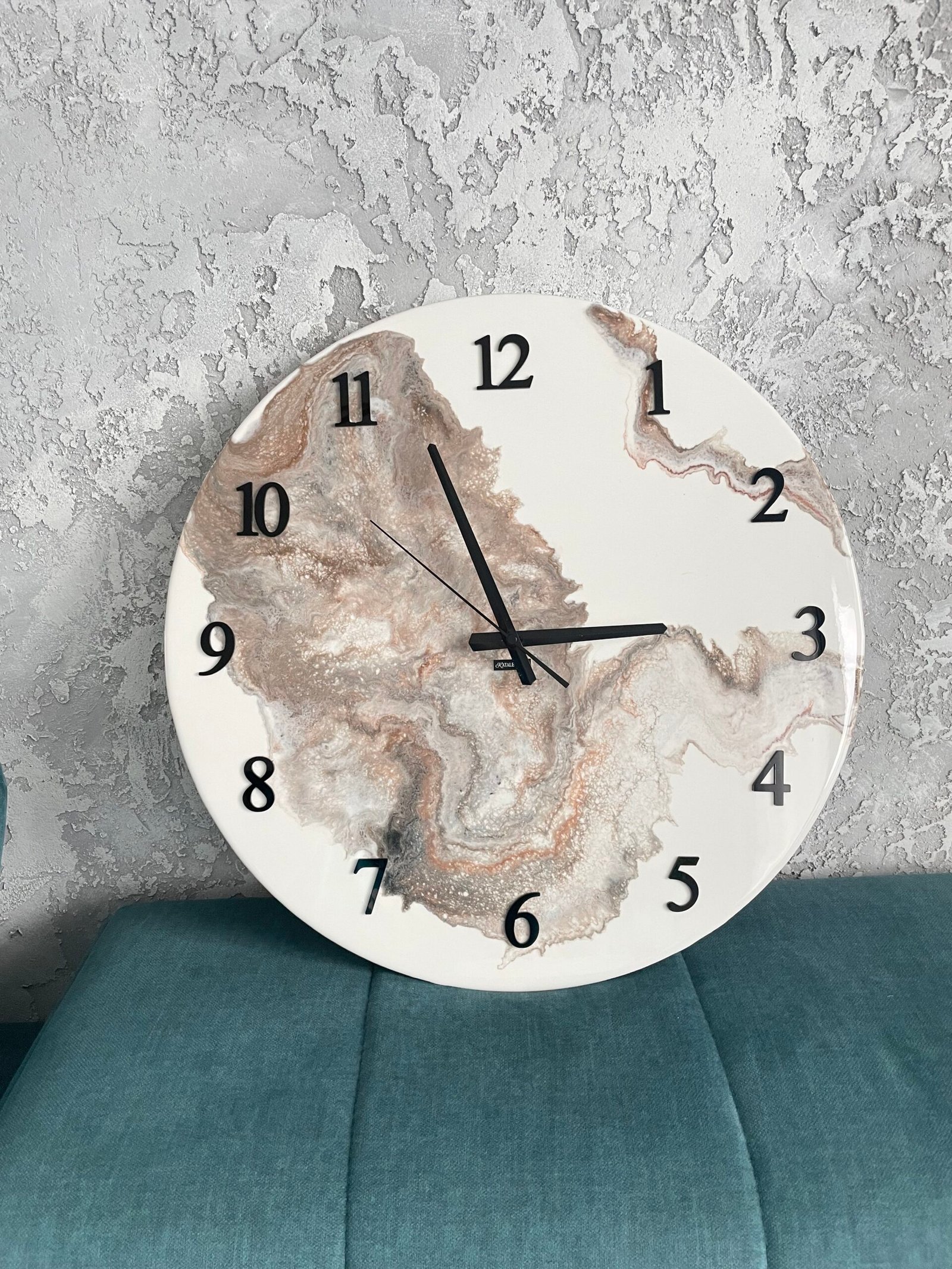 Laikrodis "Marmuras" 50cm - Image 3