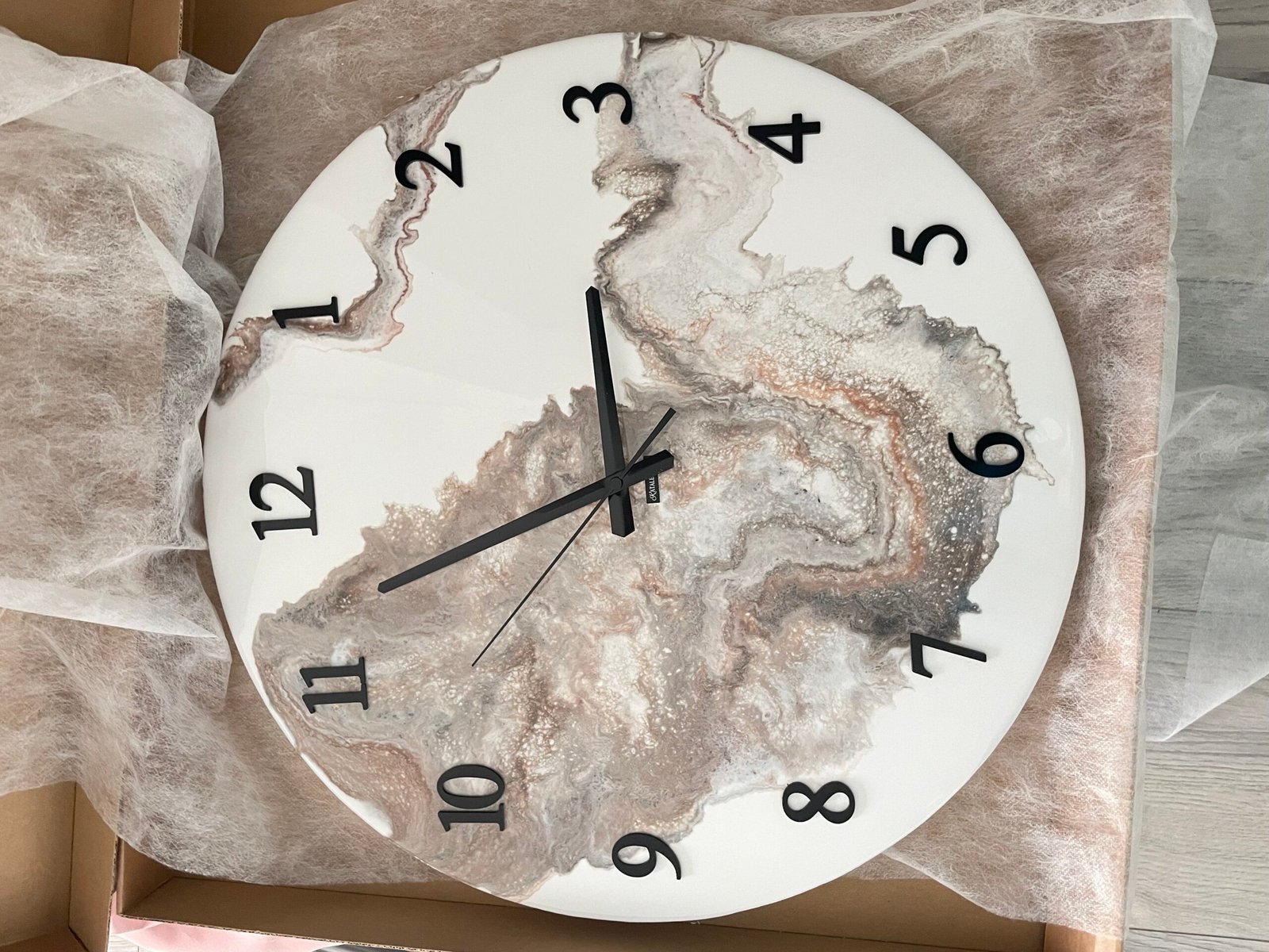 Laikrodis "Marmuras" 50cm - Image 2