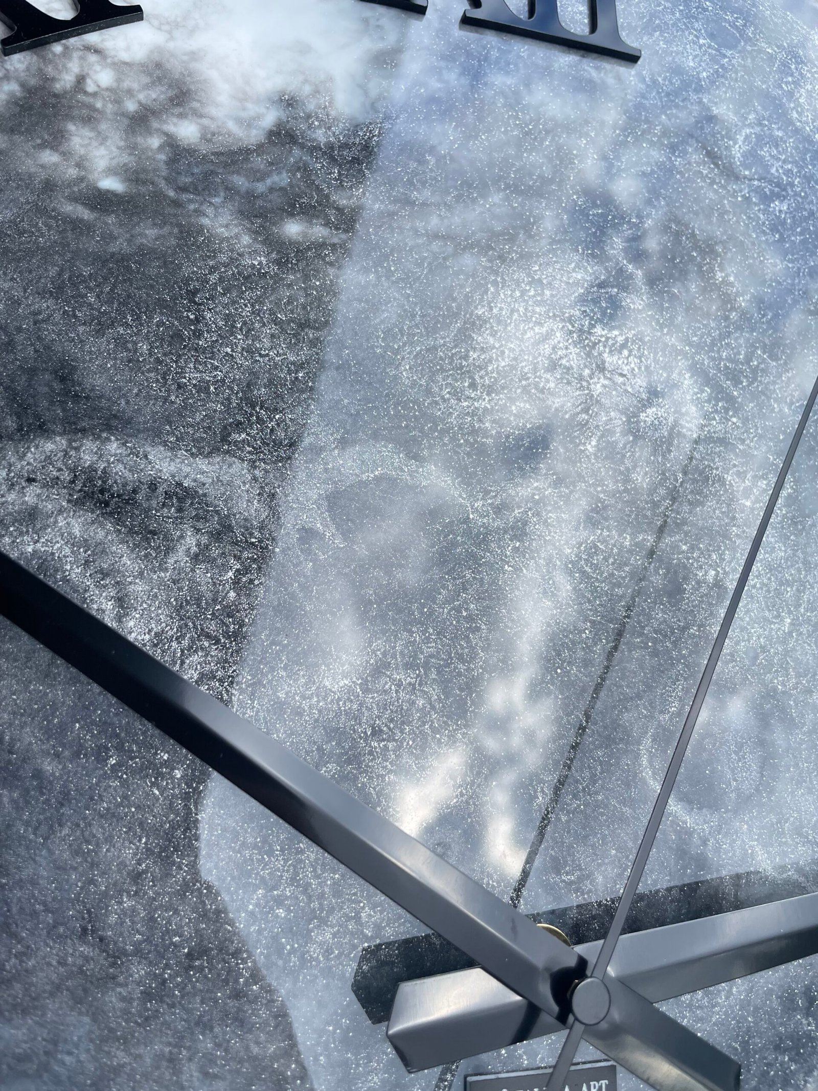 Laikrodis "Pilkas marmuras2" 50cm - Image 3