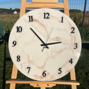 Laikrodis "Baltas marmuras2" 50cm